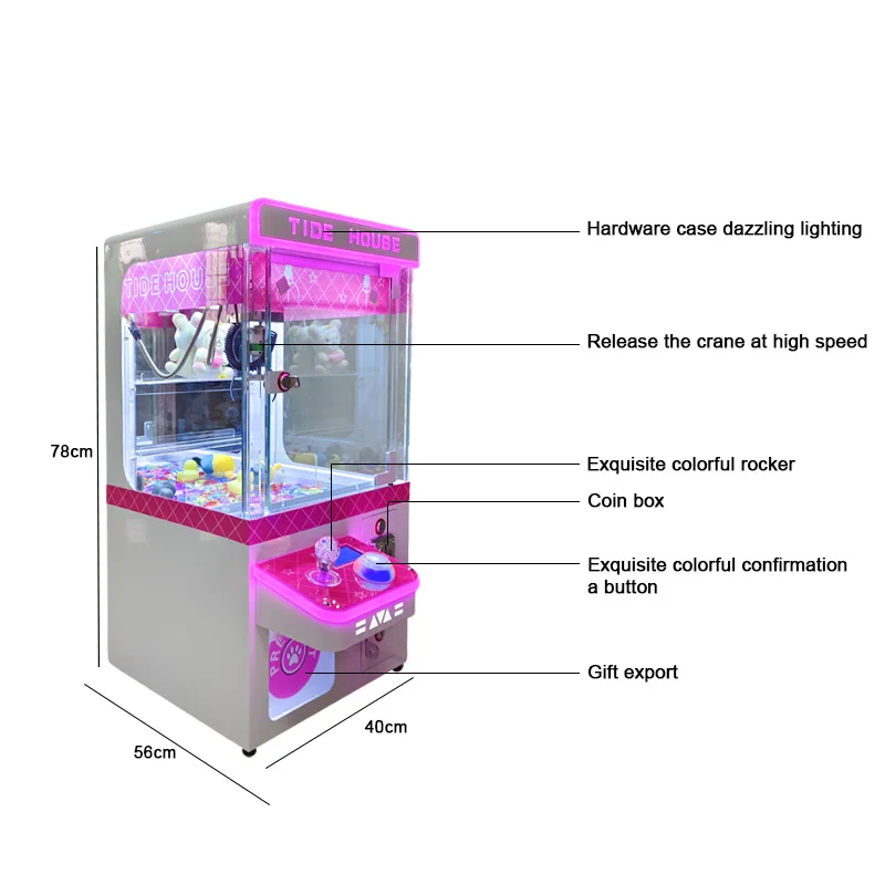 Mini Coin-Operated Arcade Claw - Arcade Toy Claw Vending Machine review and price