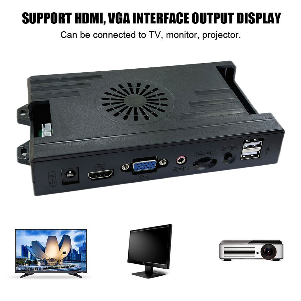 9800  in 1 Pandora Saga DX 2 P - Trackball Controller Arcade review and price