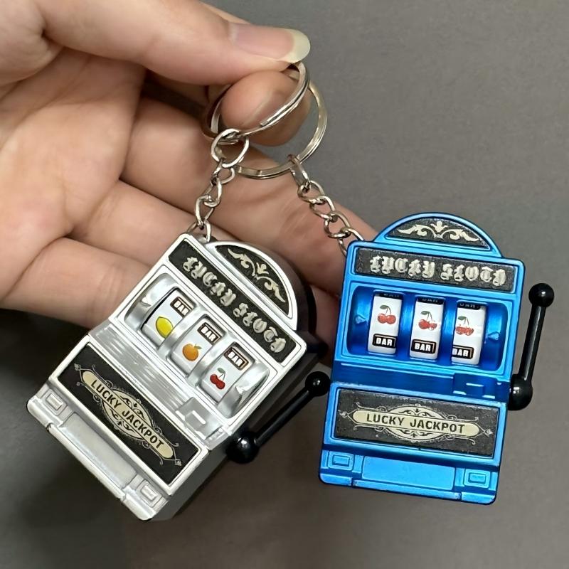 【F】Mini Slot Machine Key Chain - Arcade Game Jackpot review and price