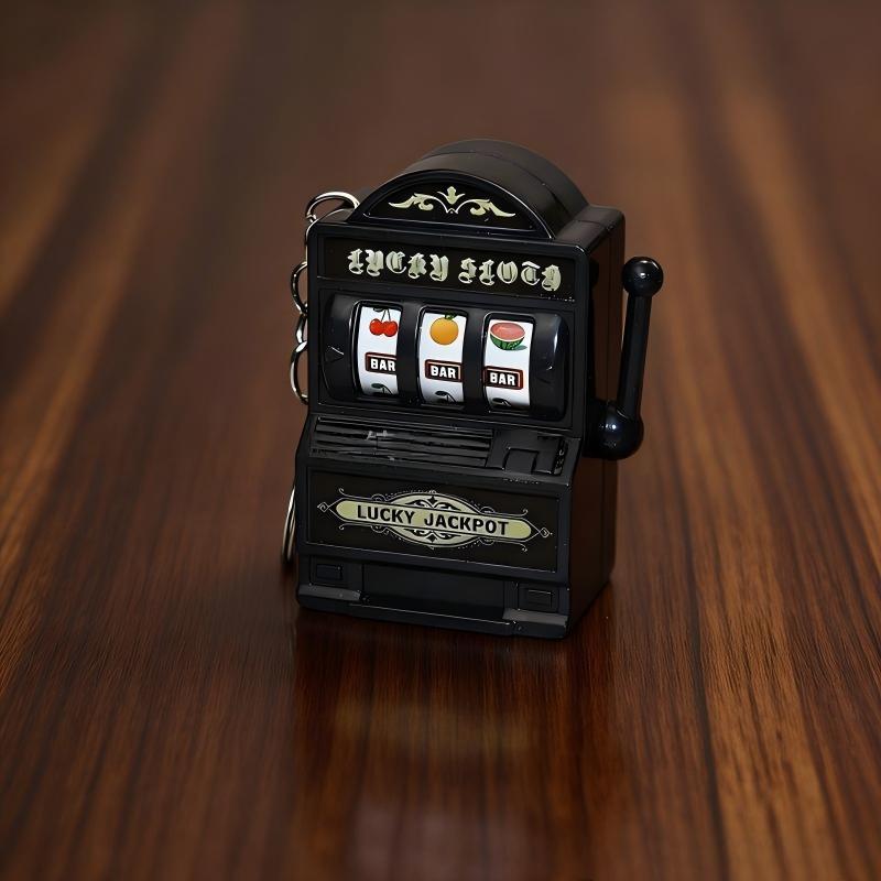 【F】Mini Slot Machine Key Chain - Arcade Game Jackpot review and price