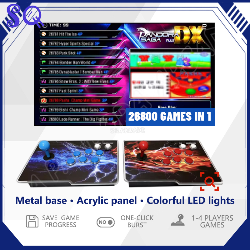 26800 in 1 Pandora Saga DX2 Sp - Trackball Controller Arcade review and price