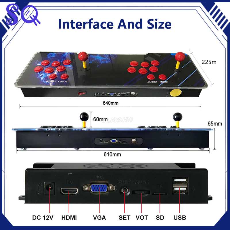 Pandora Saga DX 9800 All in On - Trackball Controller Arcade review and price